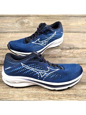 Mizuno Wave Rider 25 Blue Athletic Running Shoes Sneakers Men's Size 8.5